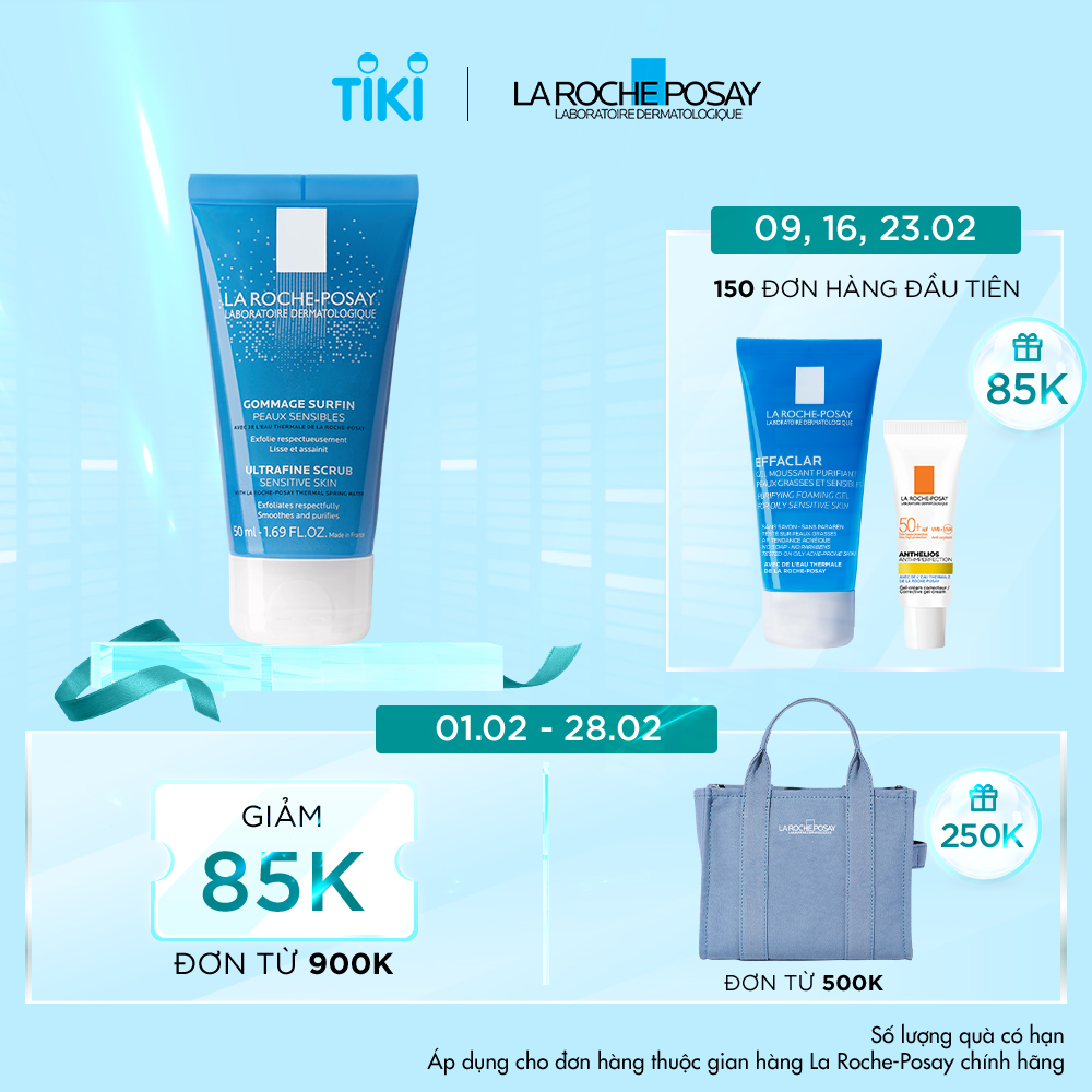 Gel Làm Sạch Tế Bào Chết Dành Cho Da Nhạy Cảm La Roche-Posay Ultra Fine Scrub Sensitive Skin 100844533 (50ml)