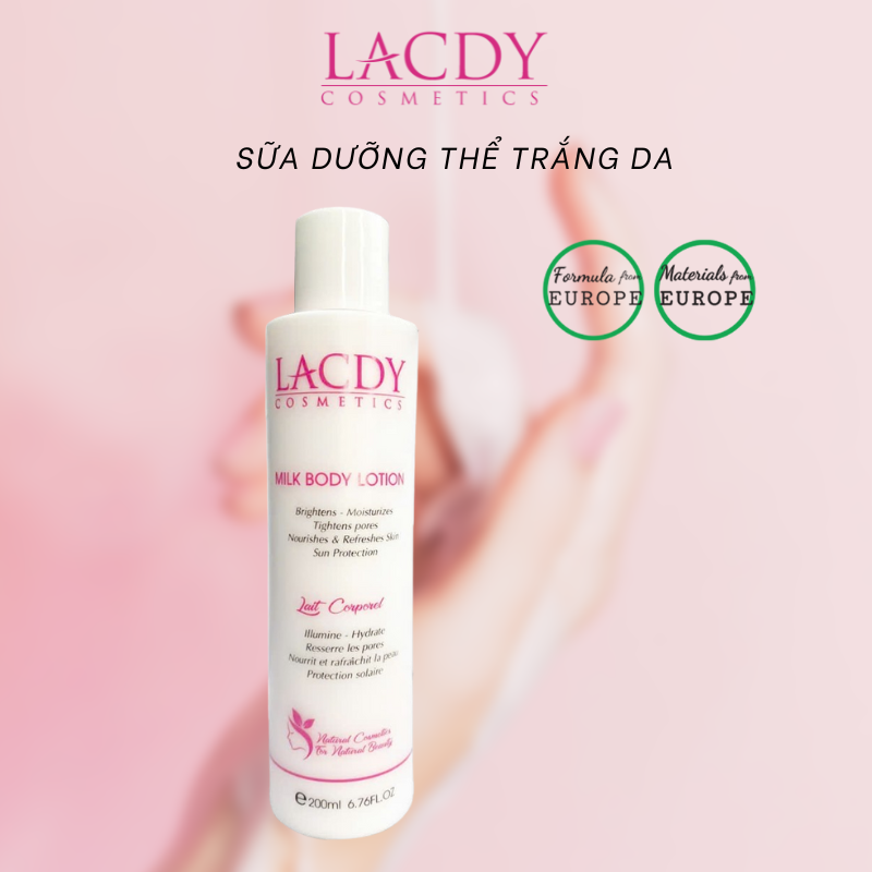 Sữa dưỡng thể trắng da nước hoa - L518 MILK BODY LOTION 200ml