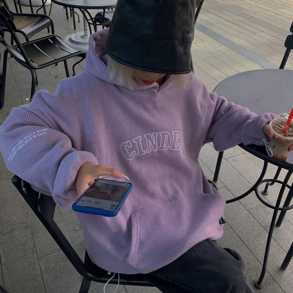 Áo Hoodie Cinder Unisex Limited , Áo Hoodie Nam Nữ Form Rộng - Local Brand