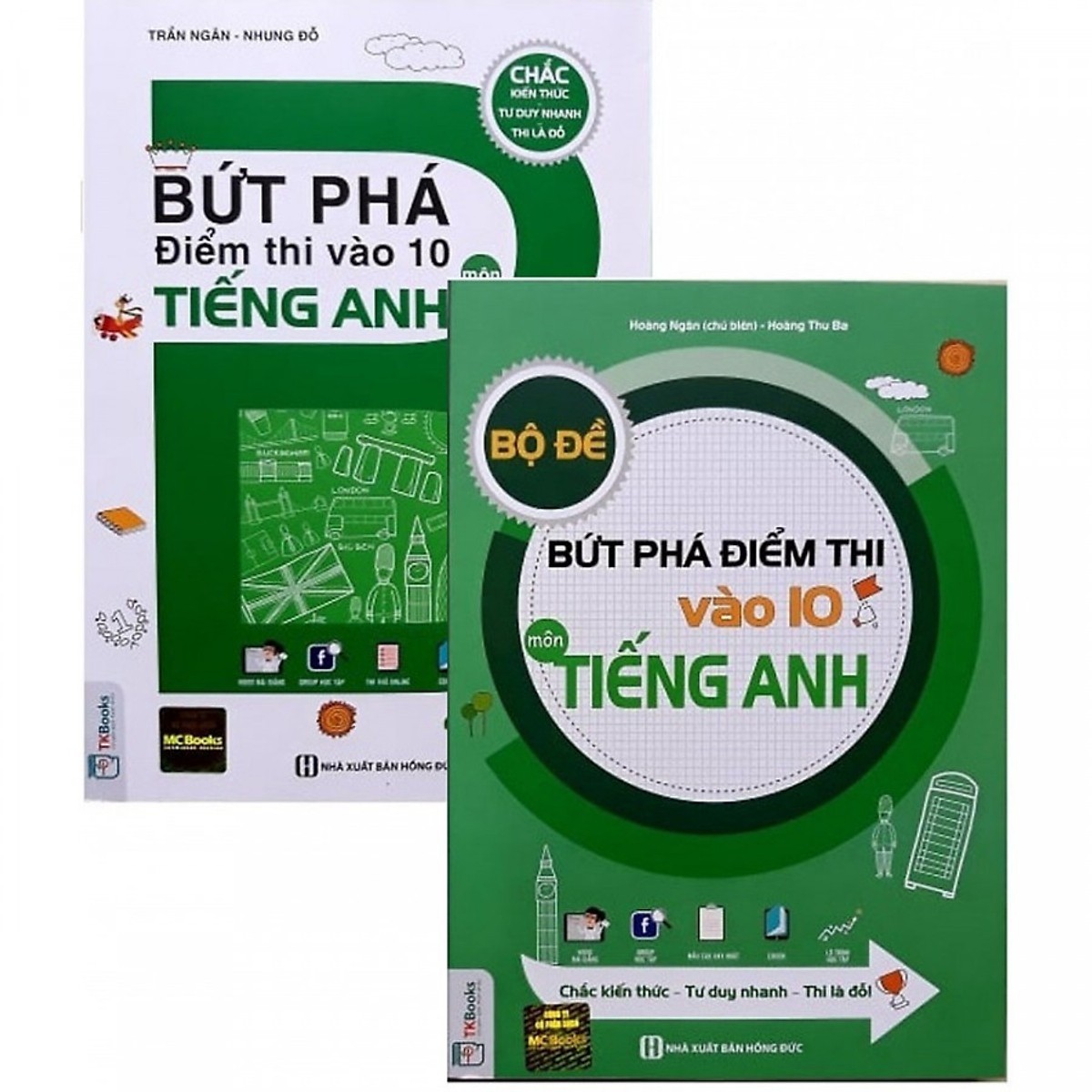 Combo Luyện Thi Vào Lớp 10 Môn Tiếng Anh ( Bứt Phá Điểm Thi Vào 10 Môn Tiếng Anh + Bộ Đề Bứt Phá Điểm Thi Vào 10 Môn Tiếng Anh ) ( tặng bút nhờ dòng)