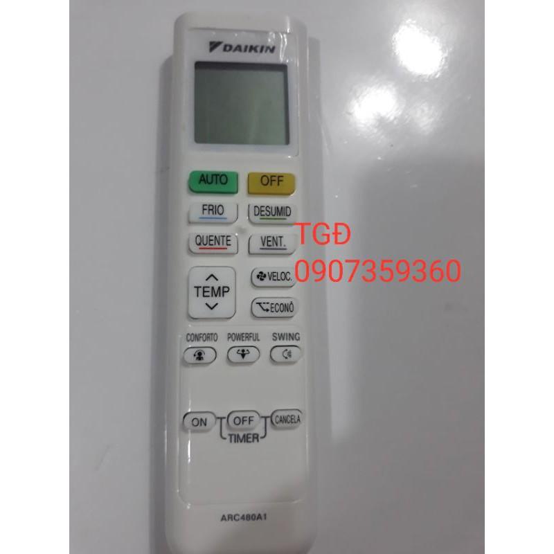 remote dành cho máy lạnh Daikin inverter gas r32 ( tặng kèm pin )