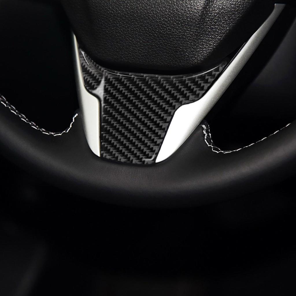 Carbon Fiber Steering Wheel Trim Sticker For Auto Parts