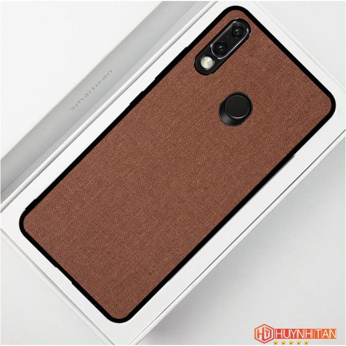 Ốp lưng Redmi Note 7, Note 7 Pro vân vải Jean chống bám vân tay, Nhiều màu