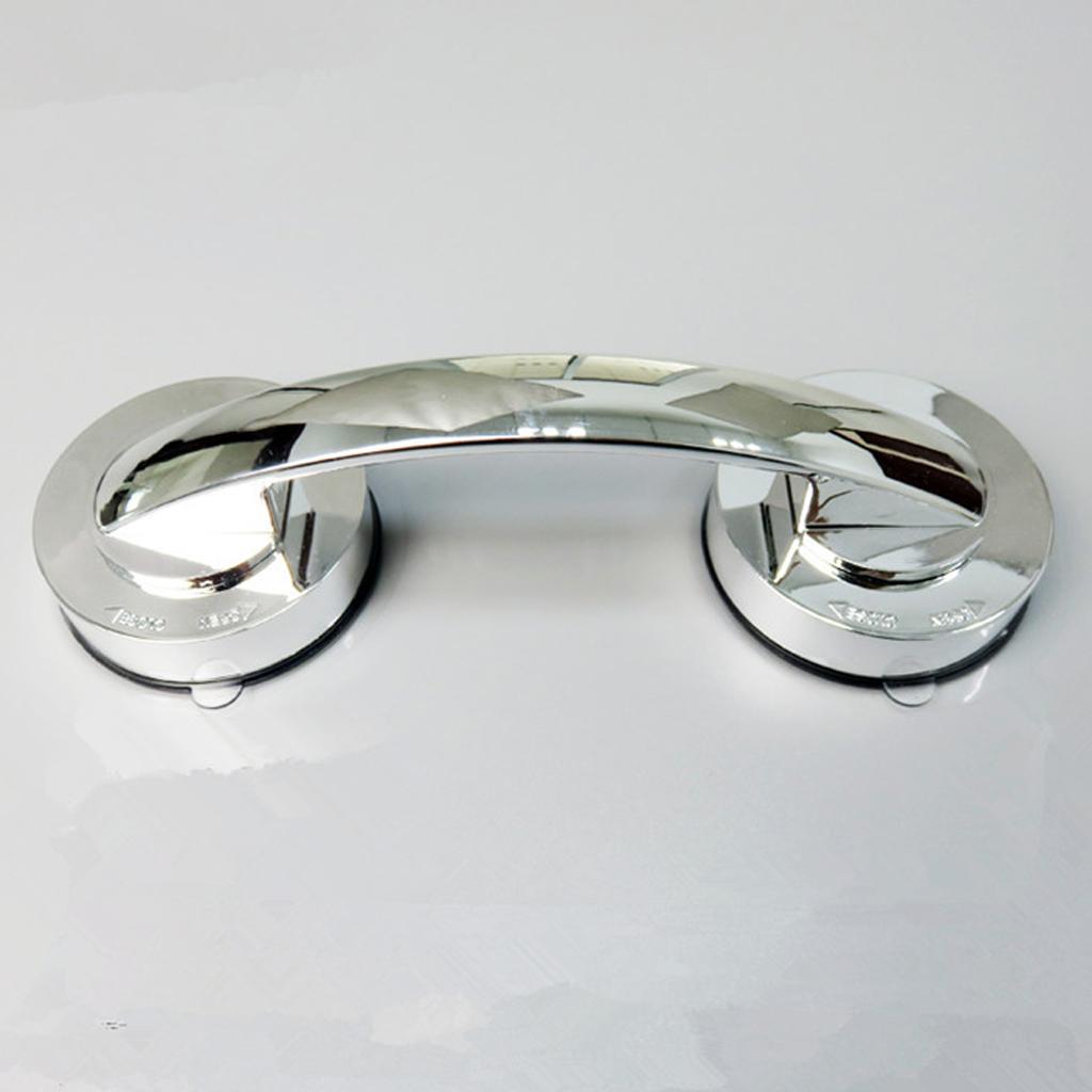 2xBathroom Shower Bath Tub Grip Suction Cup Safety Grab Bar Handrail 20cm