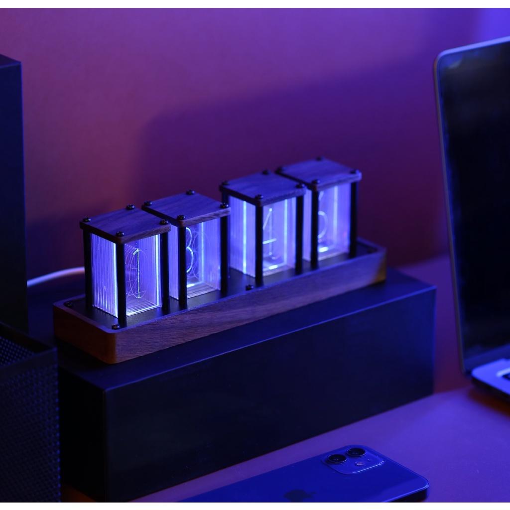 Đồng hồ Led RGB 16 triệu màu để bàn cao cấp đa chế độ