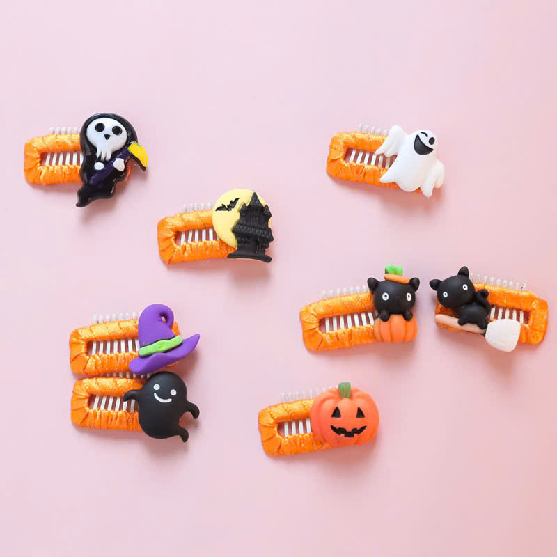 NƠ KẸP TÓC BUỘC TÓC CÀI TÓC THỜI TRANG DỄ THƯƠNG HALLOWEEN MÃ 35 CHO THÚ CƯNG CHÓ MÈO