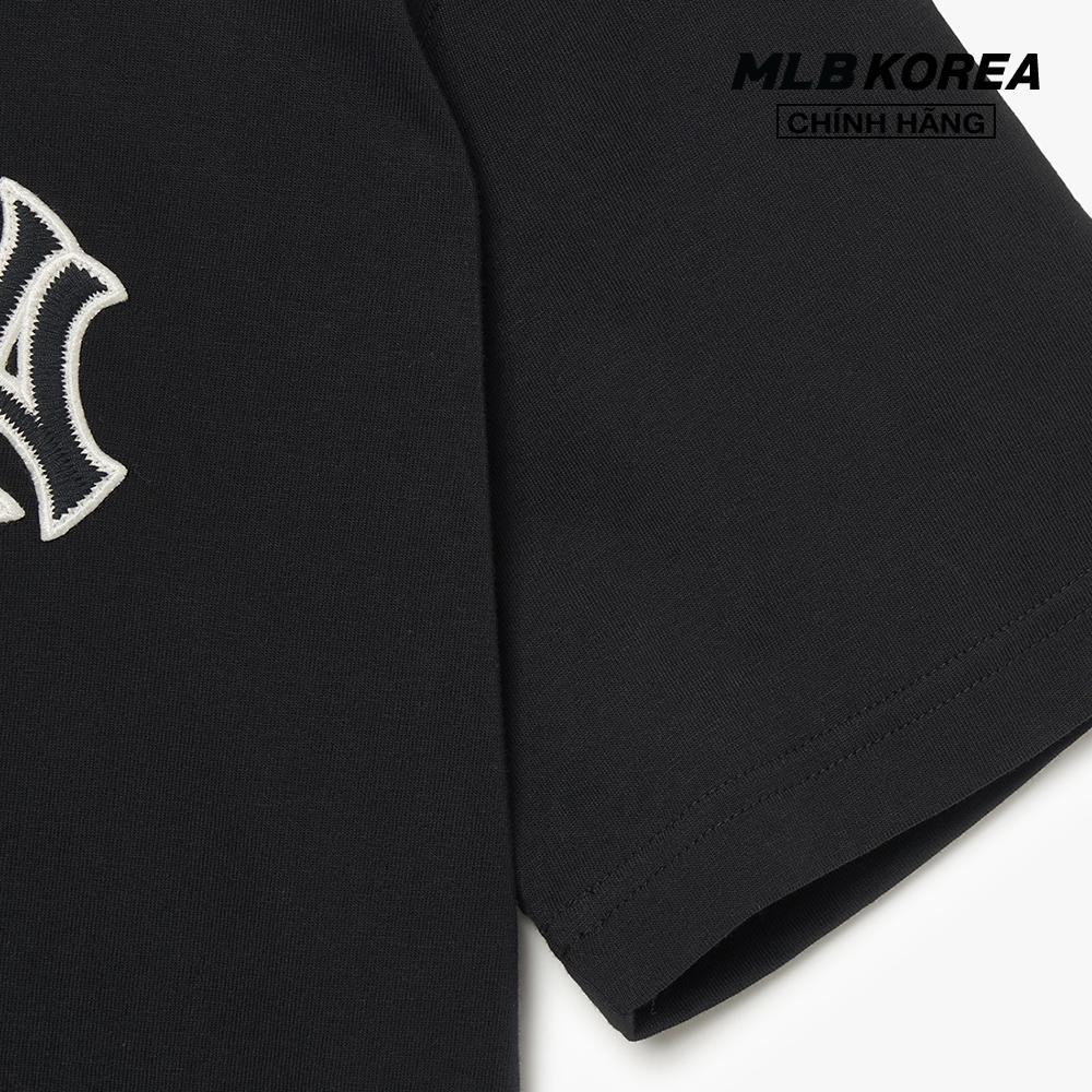MLB - Áo thun unisex cổ tròn tay ngắn phom suông 3ATSI0333