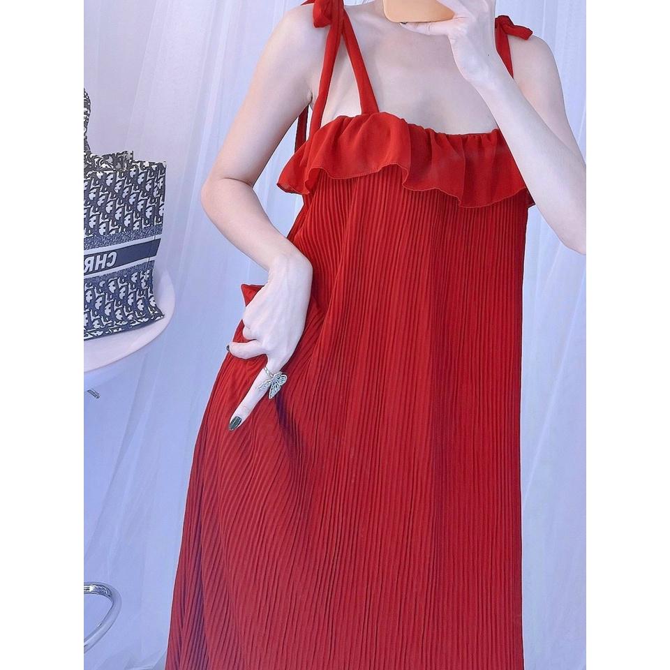 ĐẦM MAXI DÀI SUÔNG QUA GỐI SANG CHẢNH THỜI TRANG THIẾT KẾ HÀN QUỐC SIÊU XINH CHO CÁC CHỊ EM