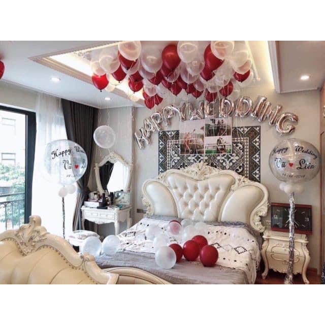 Set Bóng trang trí phòng cưới