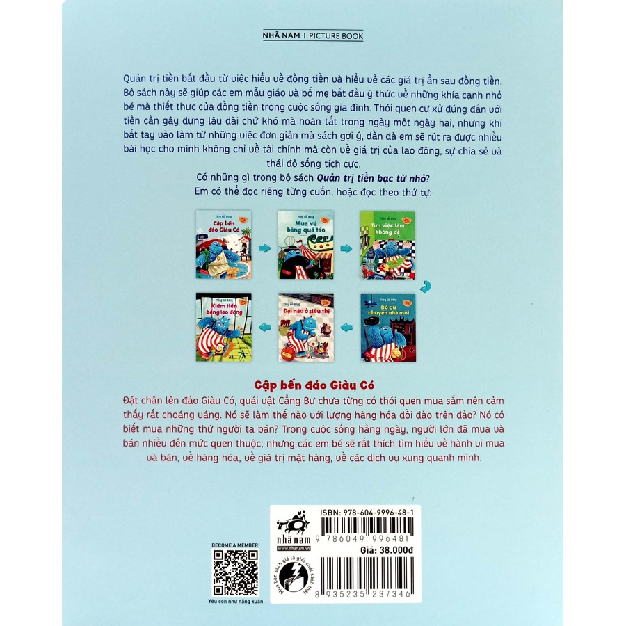 Quản Trị Tiền Bạc Từ Nhỏ - Cập Bến Đảo Giàu Có