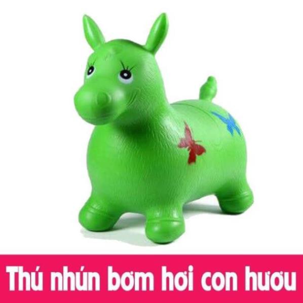 Thú nhún bơm hơi cỡ to (Thú có 2 tai, không có sừng)