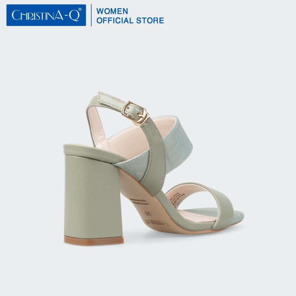 Giày Sandals Nữ Gót Trụ ChristinA-Q XDN291
