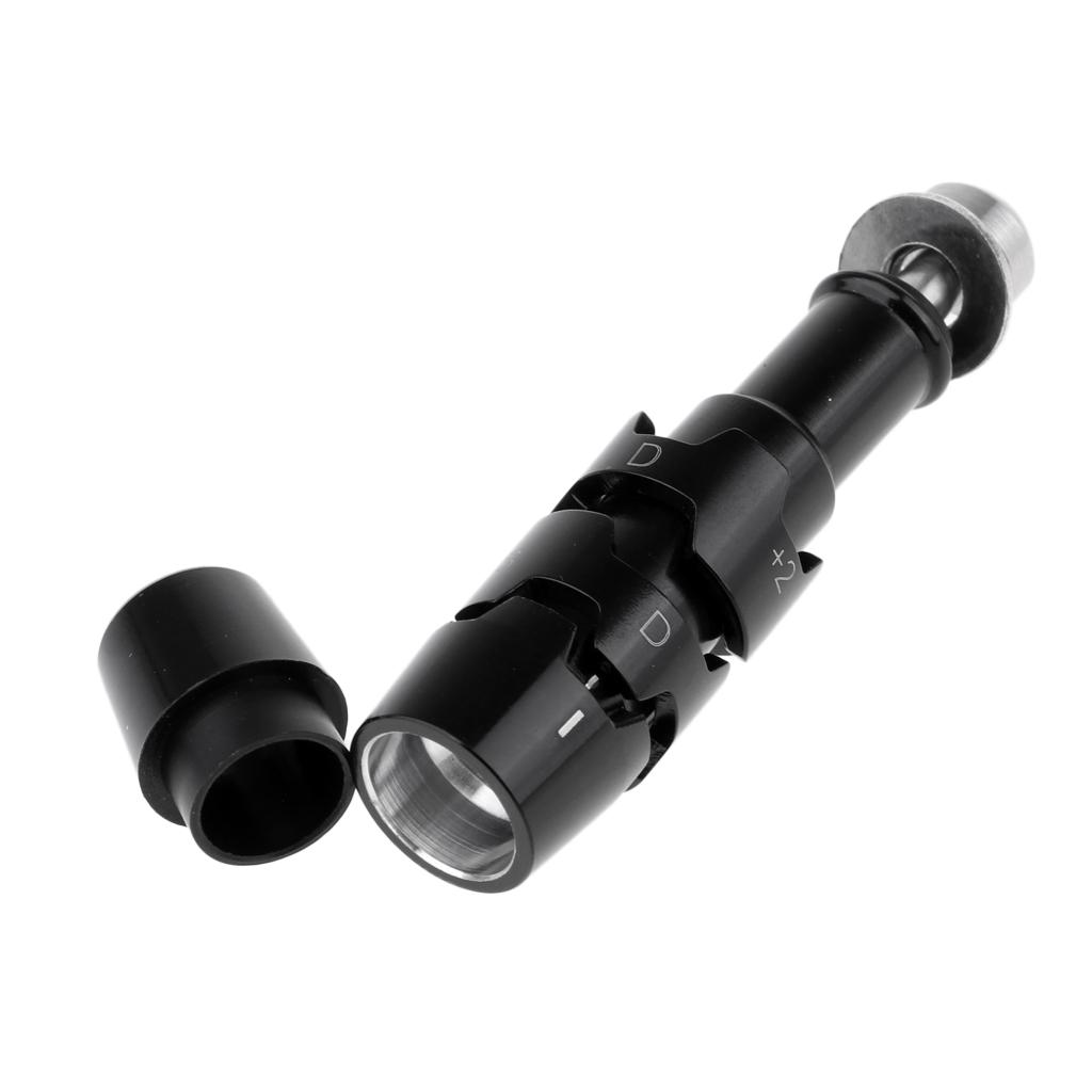 0.335/0.350 Golf Shaft Tip Replacement Adapter Sleeve Accessory For Big Bertha 815 Black