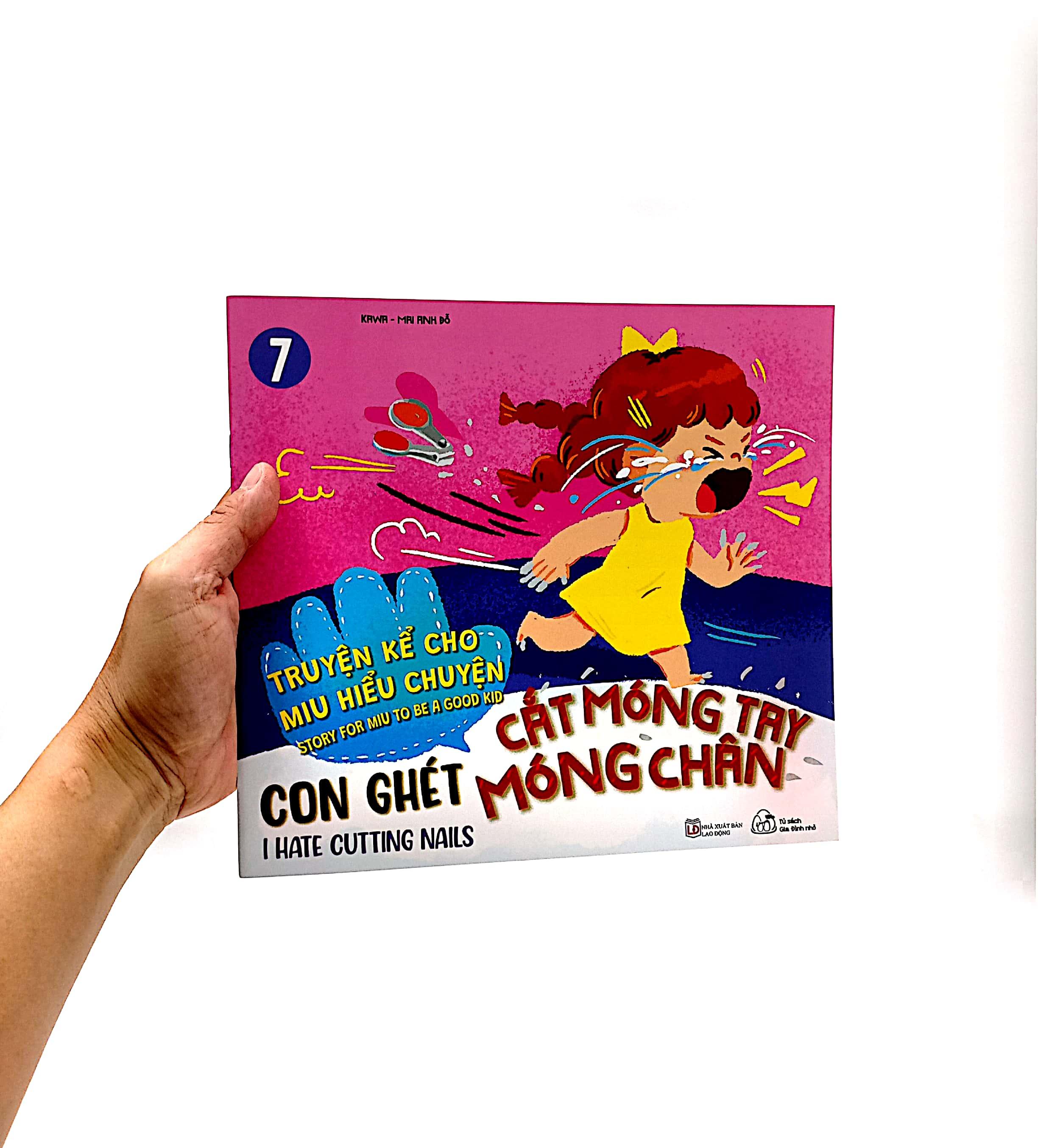 Truyện Kể Cho Miu Hiểu Chuyện - Con Ghét Cắt Móng Chân, Móng Tay (Song Ngữ Việt-Anh)