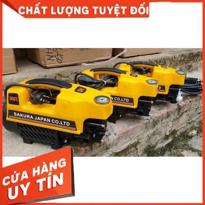 Máy rửa xe Sakura - DC1800-giá rẻ Tặng bình xịt tuyết