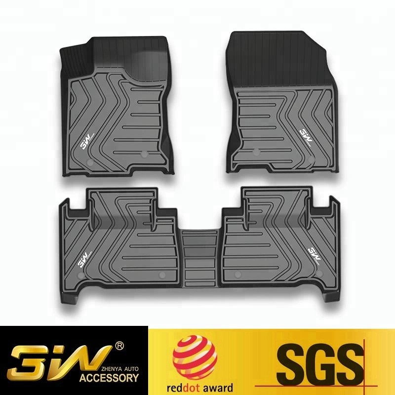 Thảm lót sàn xe ô tô Lexus RX 2015 - đến nay Nhãn hiệu Macsim 3W chất liệu nhựa TPE đúc khuôn cao cấp - màu đen