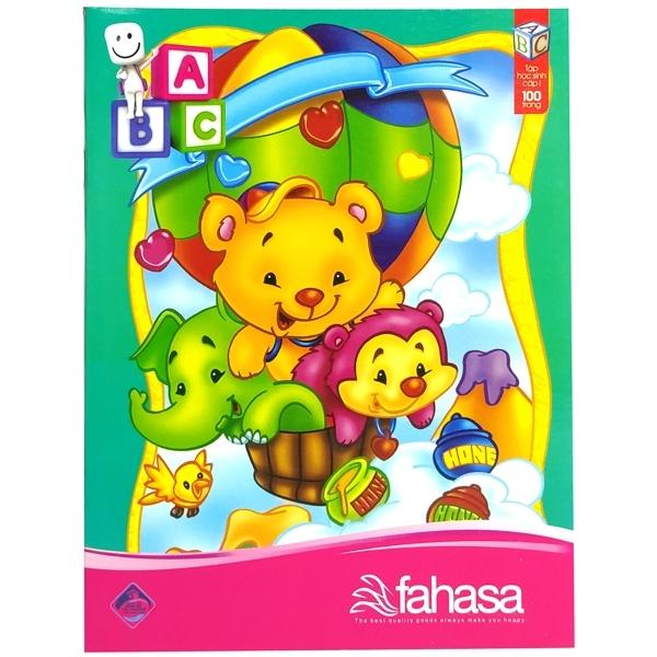 Combo 5 Tập 5 Ô Ly 100 Trang ĐL 80g/m2 - FAHASA (Mẫu Màu Giao Ngẫu Nhiên)