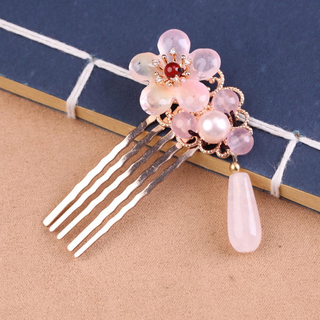 Hair Pin Hair Chopsticks Hairclips Hair Accessories Tool for Women Pink