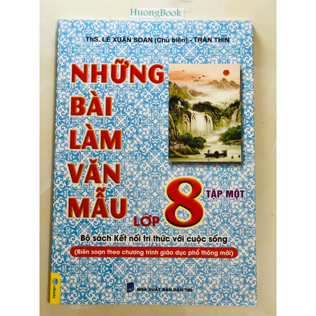 Sách - Combo Những Bài Làm Văn Mẫu Lớp 8 - Biên sọan theo chương trình Kết Nối