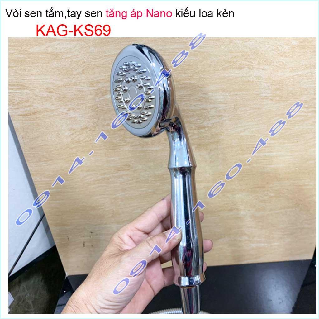 Vòi sen tắm, tay sen + dây sen tắm, vòi hoa sen Kace KAG-KS69