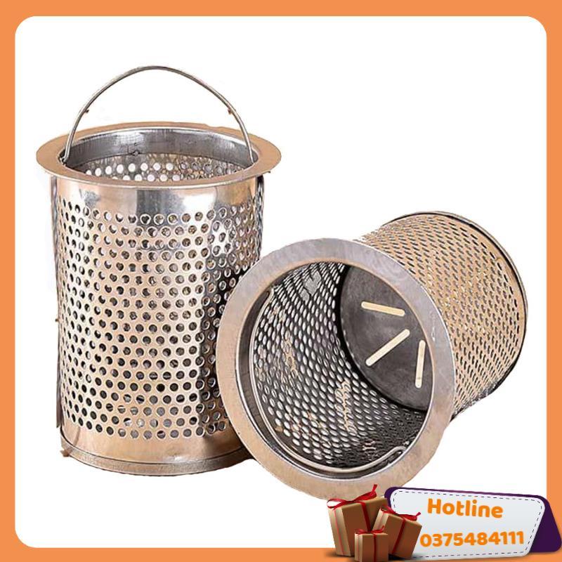 Bộ 2 Rổ Lọc Rác Bồn Rửa Chén Inox 304 Cao Cấp - Hàng Loại 1