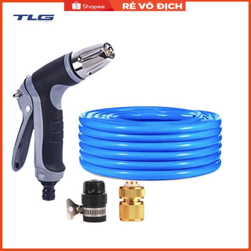 Bộ dây và vòi xịt tăng áp rửa xe tưới cây 3-5M 206817