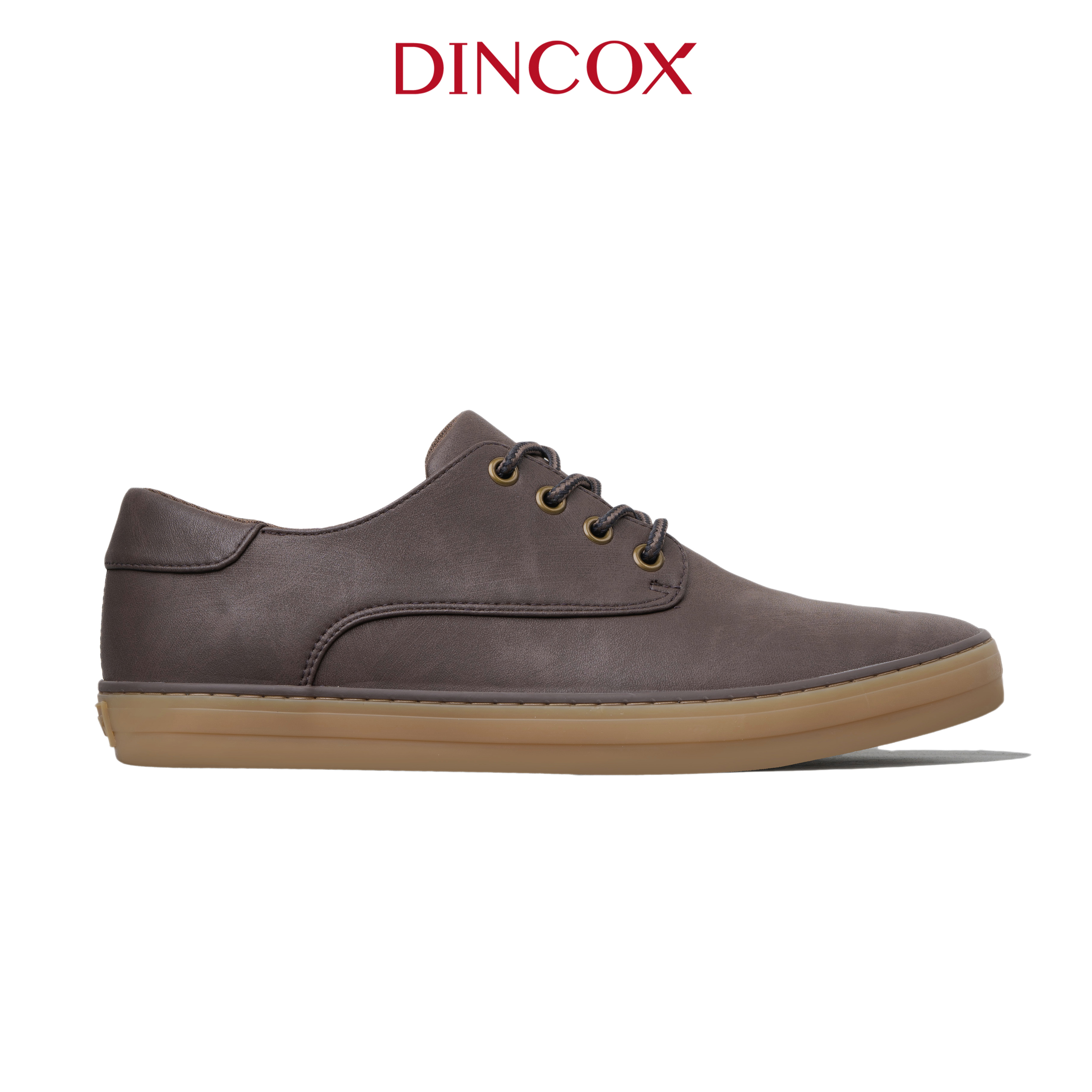 Giày Sneaker Da Nam DINCOX E11 Sang Trọng Lịch Thiệp Brown