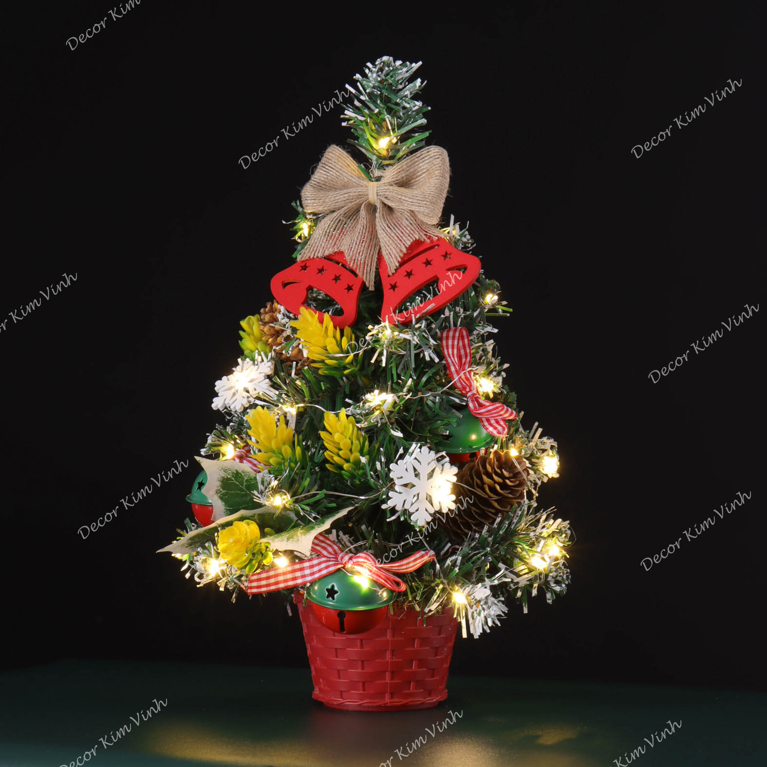 Cây Thông Nhí 3TN06 Cây Thông 30cm Trang Trí Giáng Sinh Cây Thông Noel
