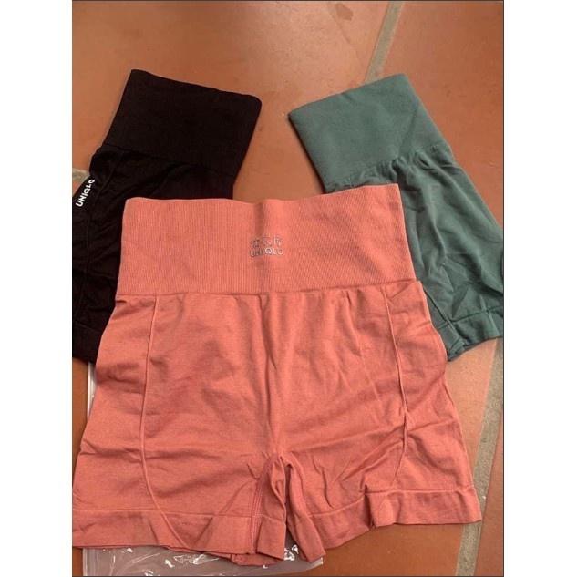 M147. Quần đùi tập gym, chạy bộ, quần đùi cotton nữ cạp cao siêu hot