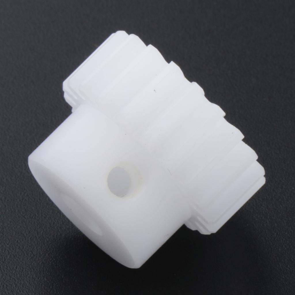 Plastic Gear DIY Reduction Worm Gears Model For RC Car Robot Motor