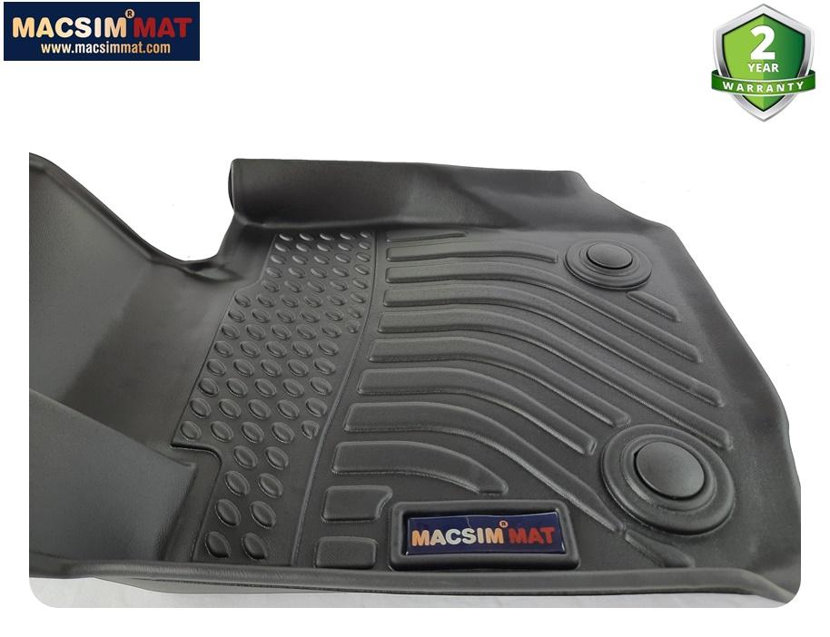 Thảm lót sàn xe BMW 4 series 2015 -2020 Nhãn hiệu Macsim chất liệu nhựa TPV cao cấp màu đen