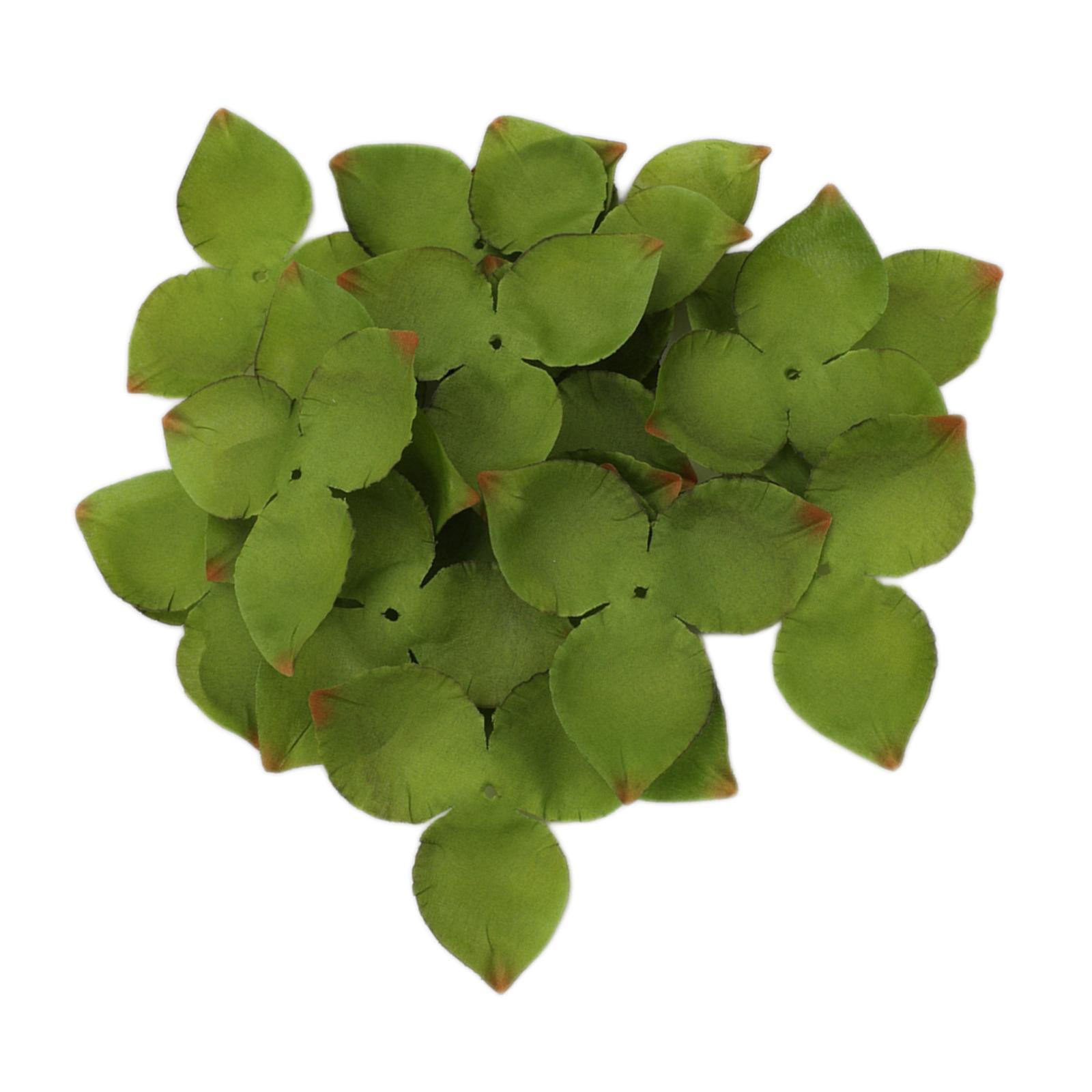 Simulation Artificial Leaves Wreath Fake Leaves for DIY Bookmark Wedding