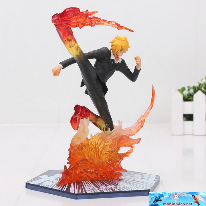 Mô Hình One Piece Nhân Vật Sanjj Chân Đen - Cao 16cm Có Hộp