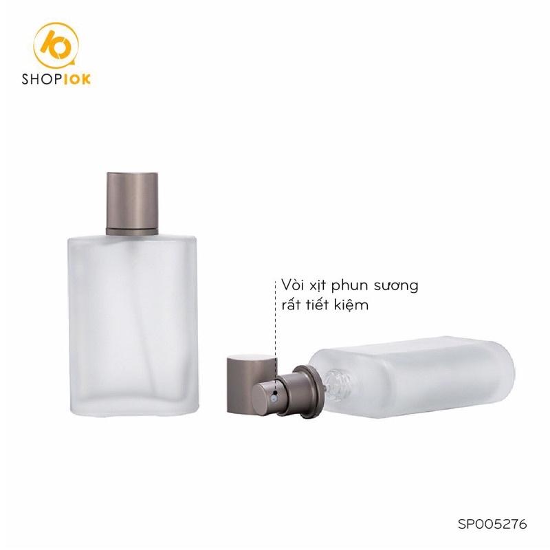 Vỏ chai chiết nước hoa thủy tinh, lọ đựng nước hoa vòi xịt phun sương dung tích 30ml – SP005276