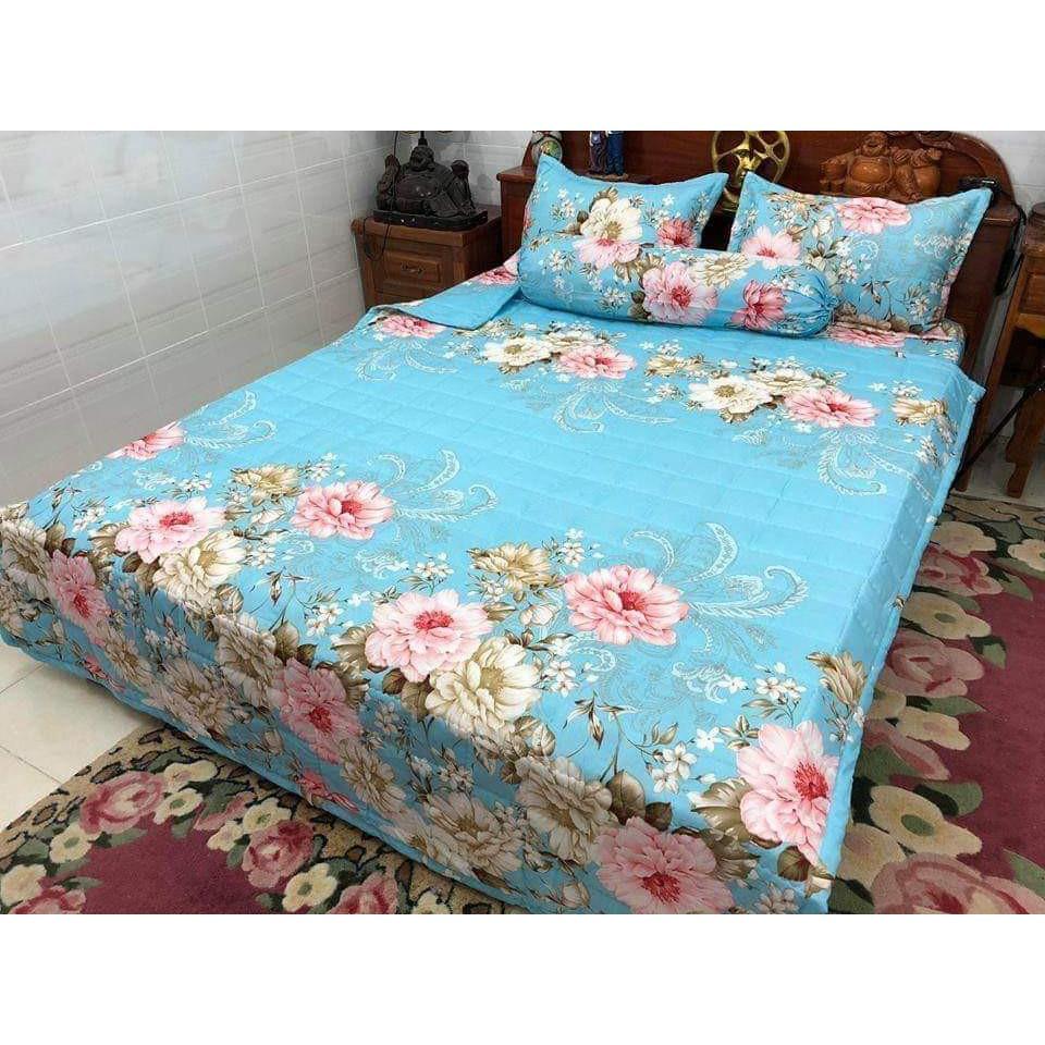 Trọn Bộ Chăn Ga Vỏ Gối 5 Món Mẫu Mới Siêu Đẹp Được Chọn Mẫu