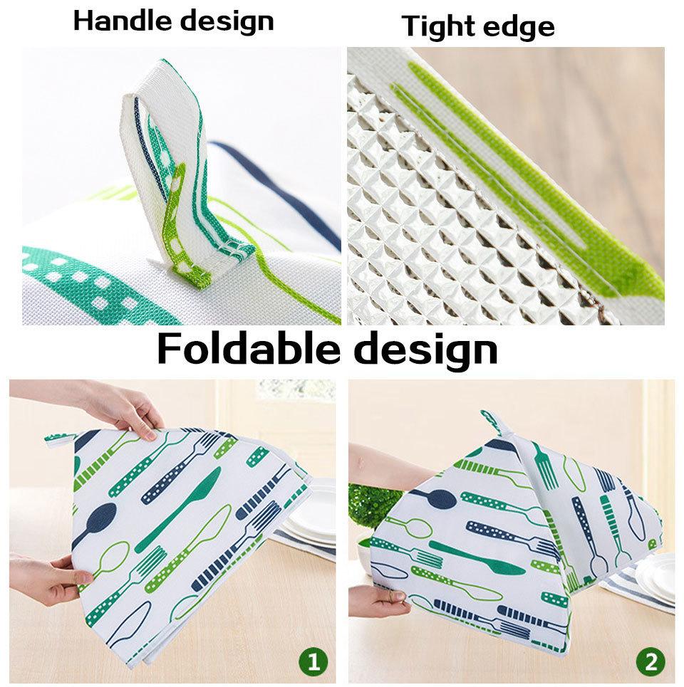 Màn hình bảo vệ ô thực phẩm có thể gập lại bảo vệ thực phẩm và trái cây