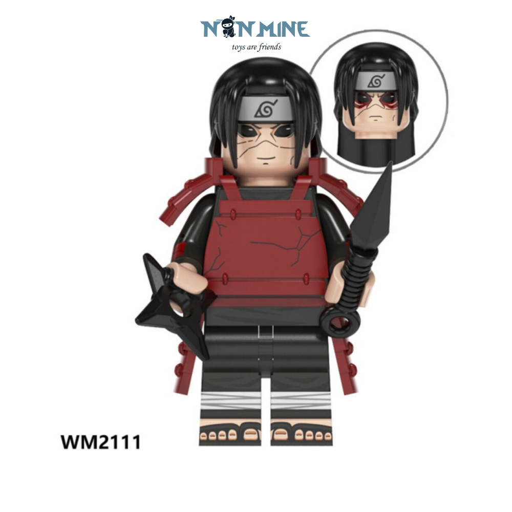 Minifigures Lắp Ráp Mô Hình Nhân Vật Hoạt Hình Truyện Tranh Naruto Hokage WM6108 Mẫu Mới Bán Lẻ