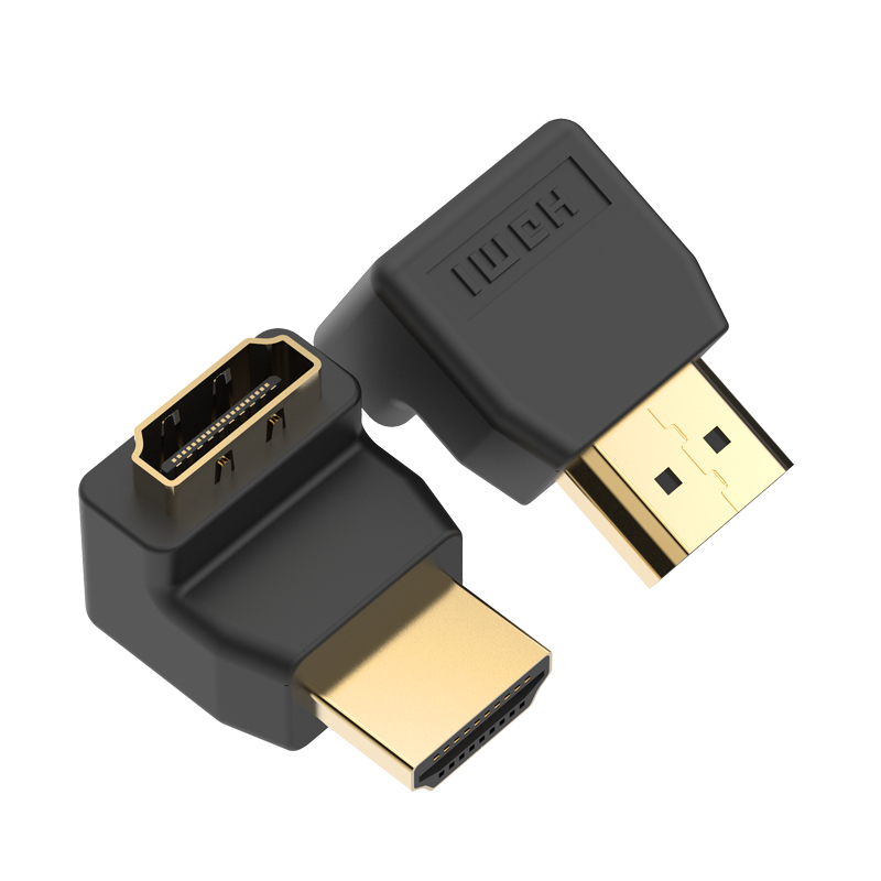 Đầu nối HDMI vuông góc 90 độ Vention 1 đực 1 cái - Hàng chính hãng