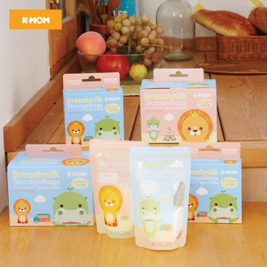 Hộp 50 Túi Trữ Sữa K-Mom Hàn Quốc