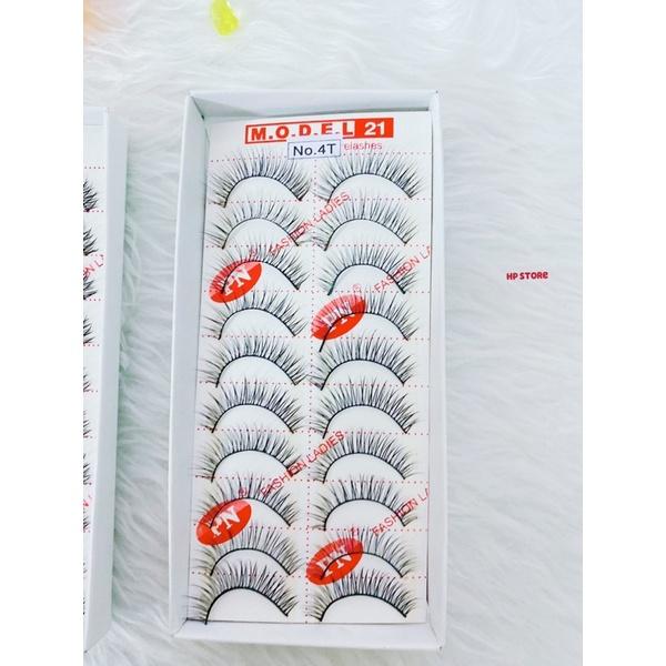 Lông Mi Giả Fashion Lashes Số 4T Hộp/10 Cặp Siêu Cong