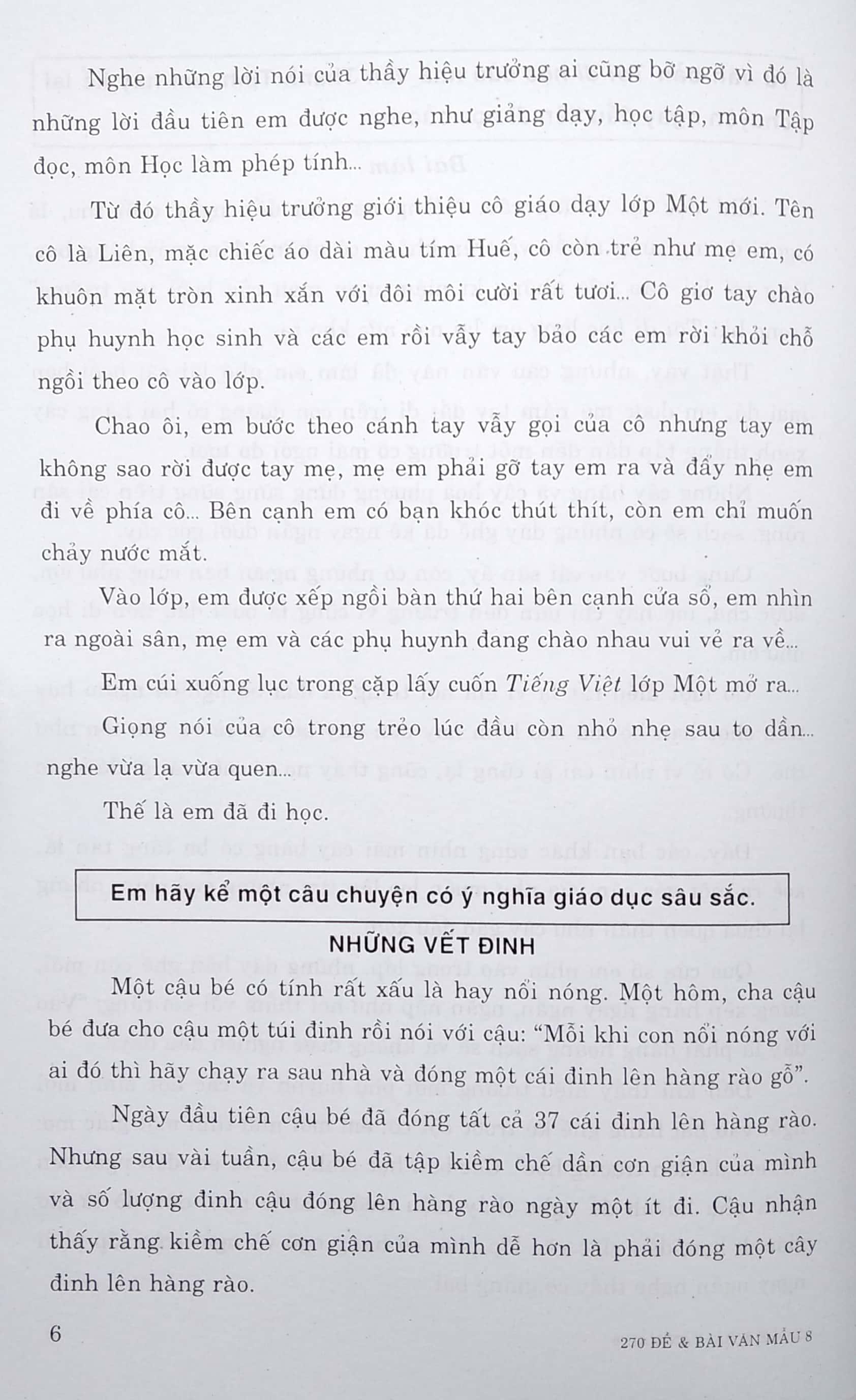 270 Đề Và Bài Văn Mẫu Lớp 8