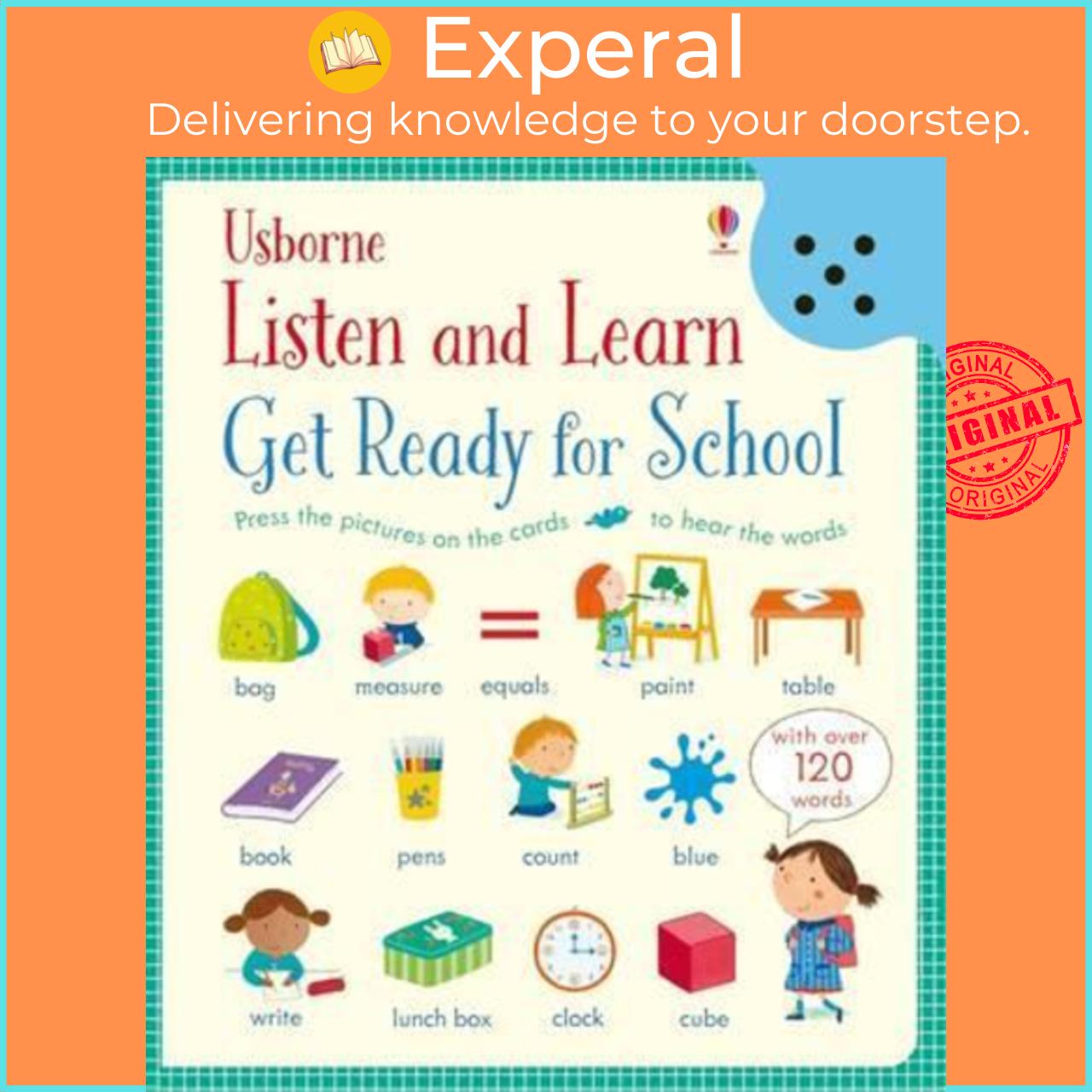 Sách - Listen and Learn Get Ready for School by Holly Bathie