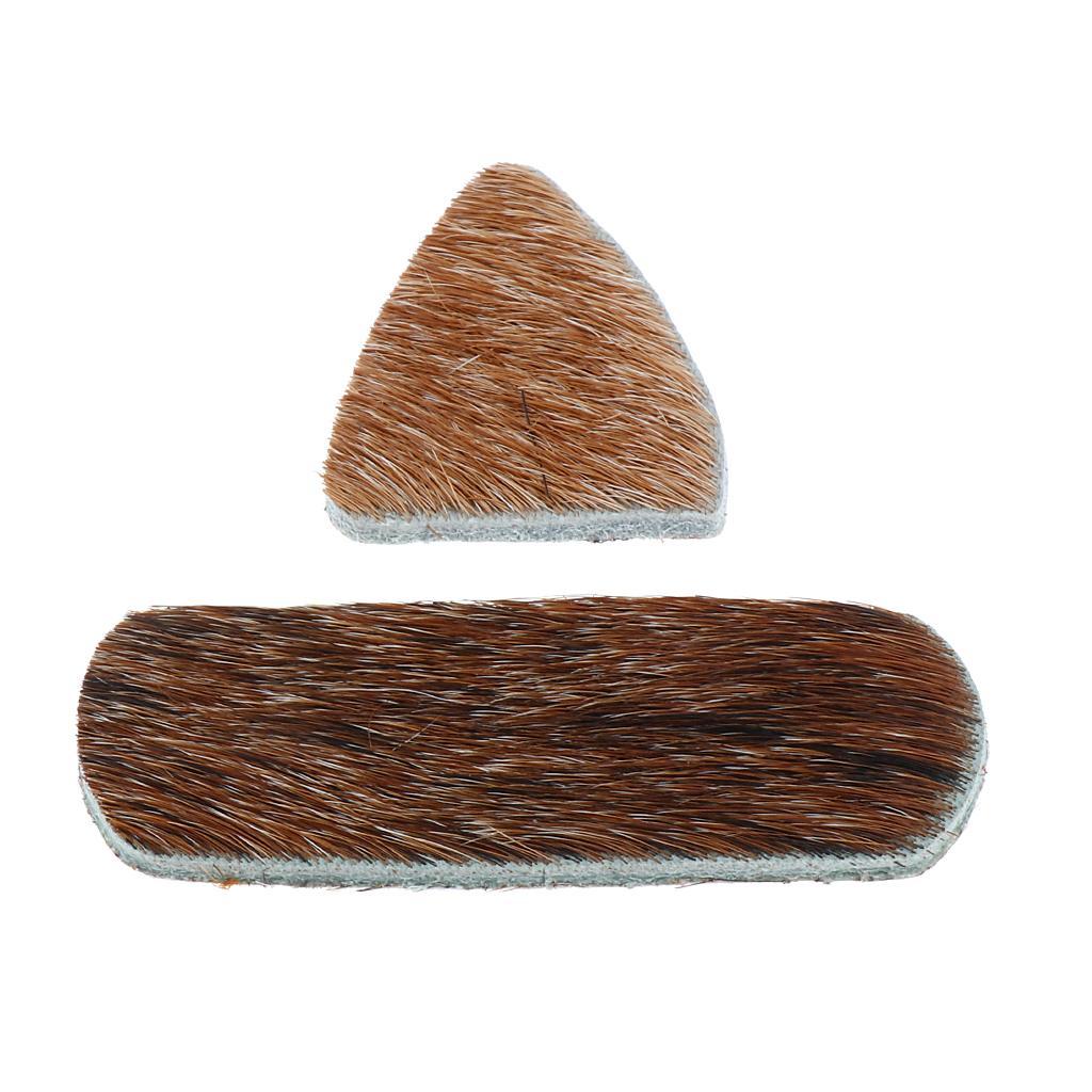 2x Traditional Bow Leather Bow