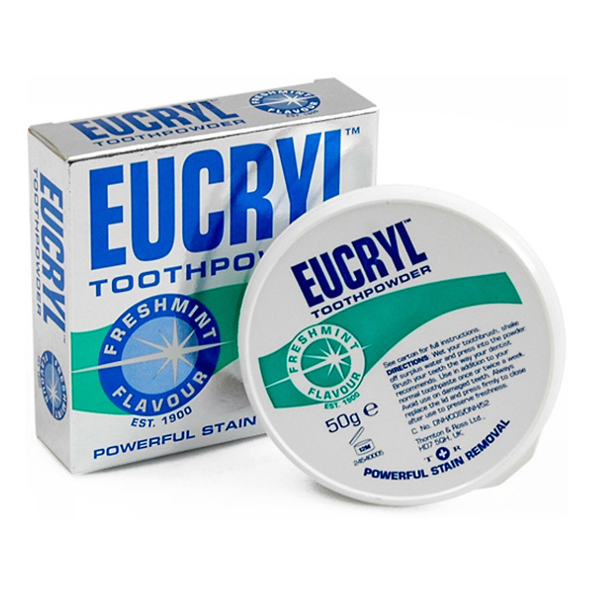 Bột Trắng Răng Eucryl Tooth Powder Nhập Khẩu Anh Quốc (50g) - Massel Official