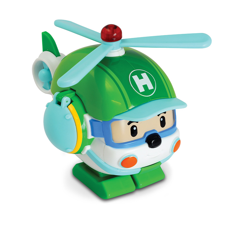 Đồ Chơi Robot Biến Hình Máy Bay Cứu Hộ Helly Có Chạy Trớn &amp; Ánh Sáng ROBOCAR POLI 83096