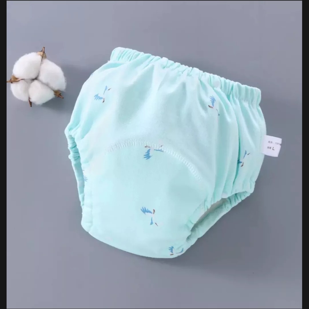 Tã vải đóng bỉm, quần đóng bỉm tập Cotton dành cho bé vào Mùa Hè quần tập trẻ em