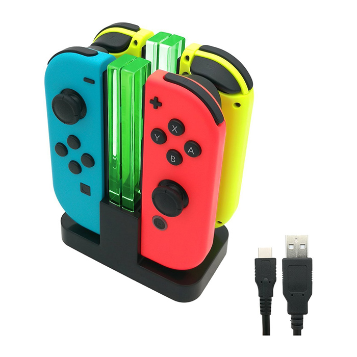 Bộ dock sạc đa năng kèm giá đỡ cho Nintendo Switch - Hàng Nhập Khẩu