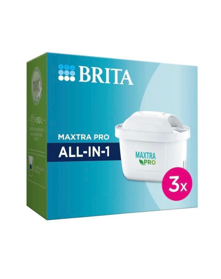 Set 3 lõi lọc nước BRITA Maxtra Pro model 2024 Hầng chính hãng