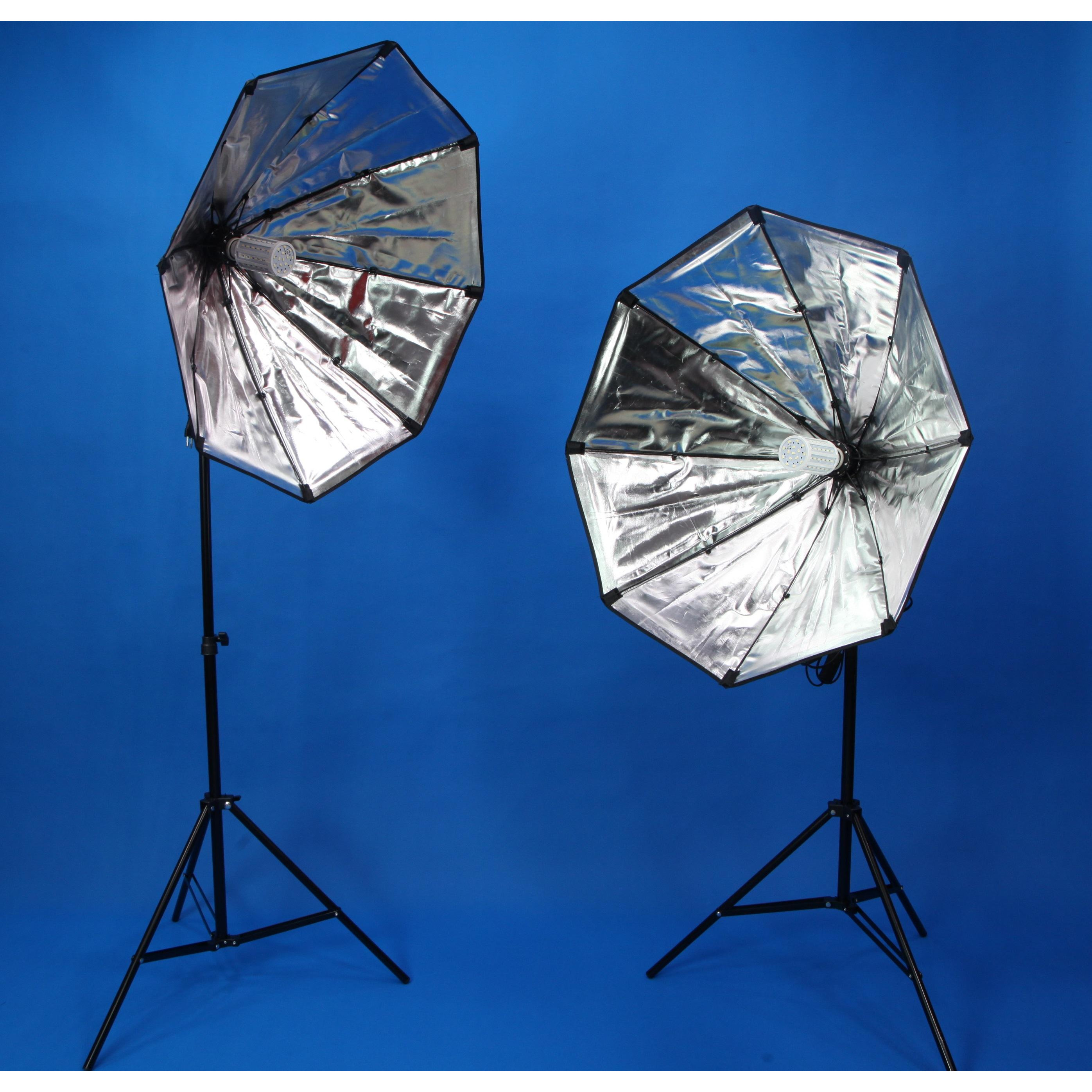 Combo 2 đèn LED360 40w softbox bát giác 75cm