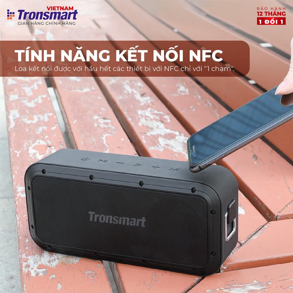 Loa Bluetooth 5.0 Tronsmart Force Pro Chống nước IPX7, Công suất 60W, hỗ trợ NFC, TWS- Hàng chính hãng